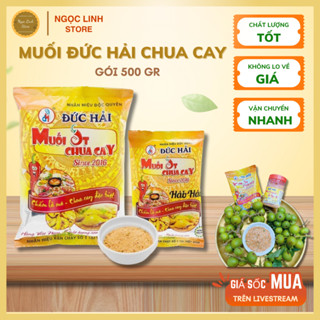 Muối Đức Hải chua cay 500gr