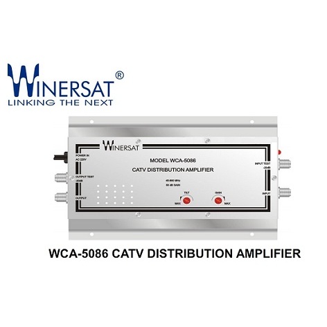 Bộ khuếch đại truyền hình cáp 50db Winersat  WCA-5086