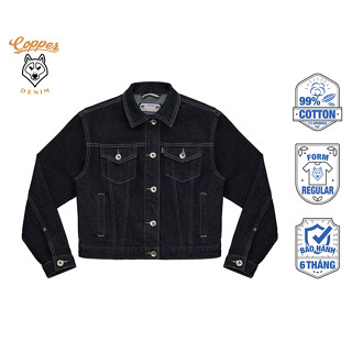 Áo Khoác Jeans/Denim Nữ Type III 12.5Oz - onewashed selvedge denim, dáng regular, màu xanh indigo - Copper Denim