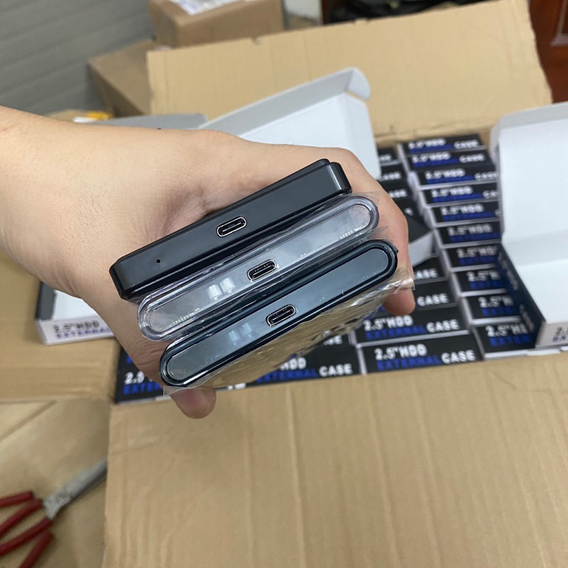 Hộp đựng ổ cứng 2.5" cổng kết nối USB-C Type C 3.0 chuẩn SATA3 - HDD/SSD 2.5 inch Extender Box