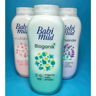 (Hàng mới) Phấn rôm BABI MILD cao cấp cho bé 160g