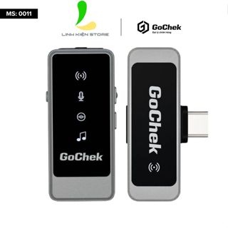 Micro Thu Âm Không Dây GoChek Ultra S24 ( Ultra S24 -01 ) - Bộ 01 Mic KHÔNG Hộp Sạc Hỗ Trợ Khả Năng Lọc Ồn Tốt