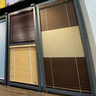 Rèm gỗ tự nhiên Màu nâu gỗ (đặt theo số đo cửa + chọn màu)