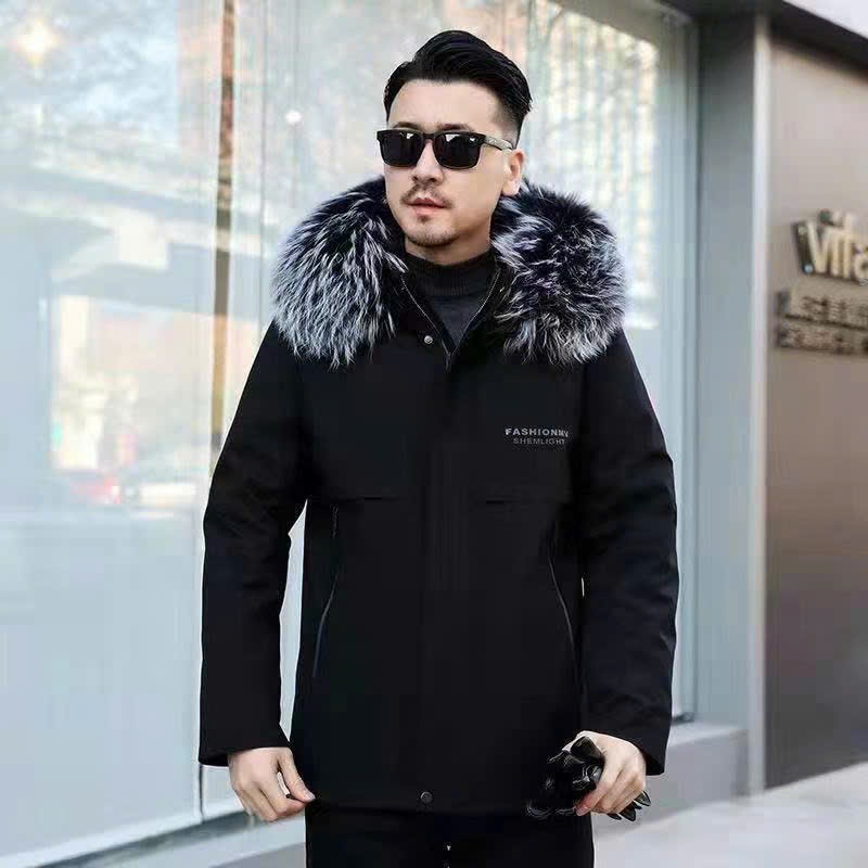 Áo Khoác  Parka Dáng Lửng Lông Mềm Mịn Áo Khoác Thời  Trang Nam Nữ