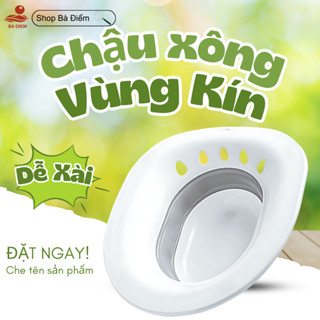Chậu Xông Vùng Kín, Chậu Xông Vùng Kín Gấp Gọn Sau Sinh, Chậu Xông Trĩ - Shop Bà Điểm