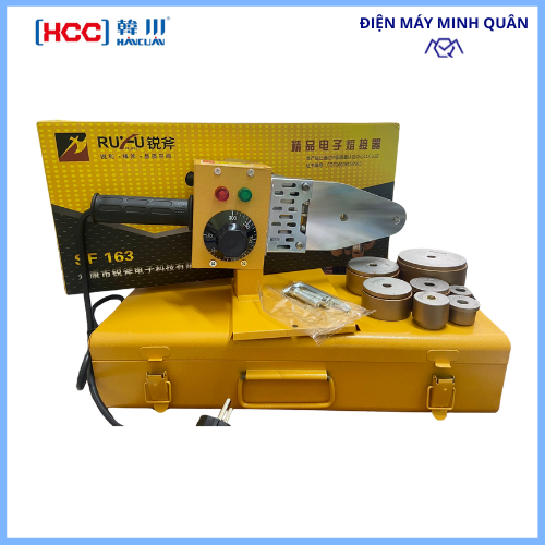 Máy hàn ống nhựa RUIFU SF-163 800W (20-63mm) chính hãng | BẢO HÀNH 06 THÁNG | Máy hàn nhiệt ống nước