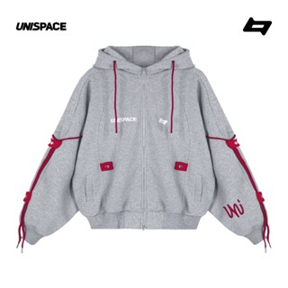 Áo hoodie zip local brand By UniSpace áo khoác unisex nam nữ form rộng vải nỉ Nexus