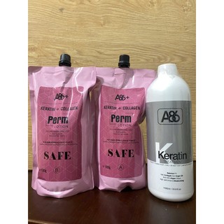 Kem dập duỗi không căn mềm hóa A86 túi C hồng 1000ml