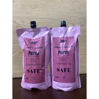 Kem dập duỗi không căn mềm hóa A86 túi C hồng 1000ml