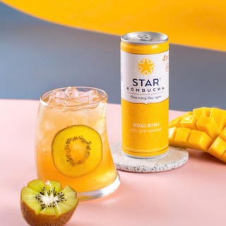 Star kombucha các vị thùng 12lon