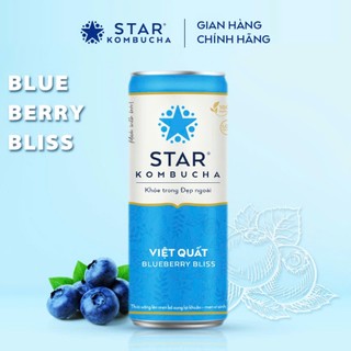 Star kombucha các vị thùng 12lon