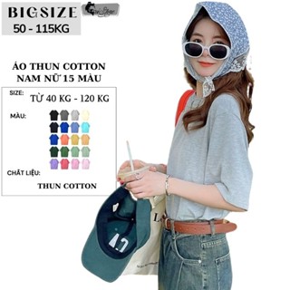 Bigsize Áo Thun Nam Nữ Thời Trang 40-115kg Bigsize Unisex Sói Store - MÃ 12 VÀ 41