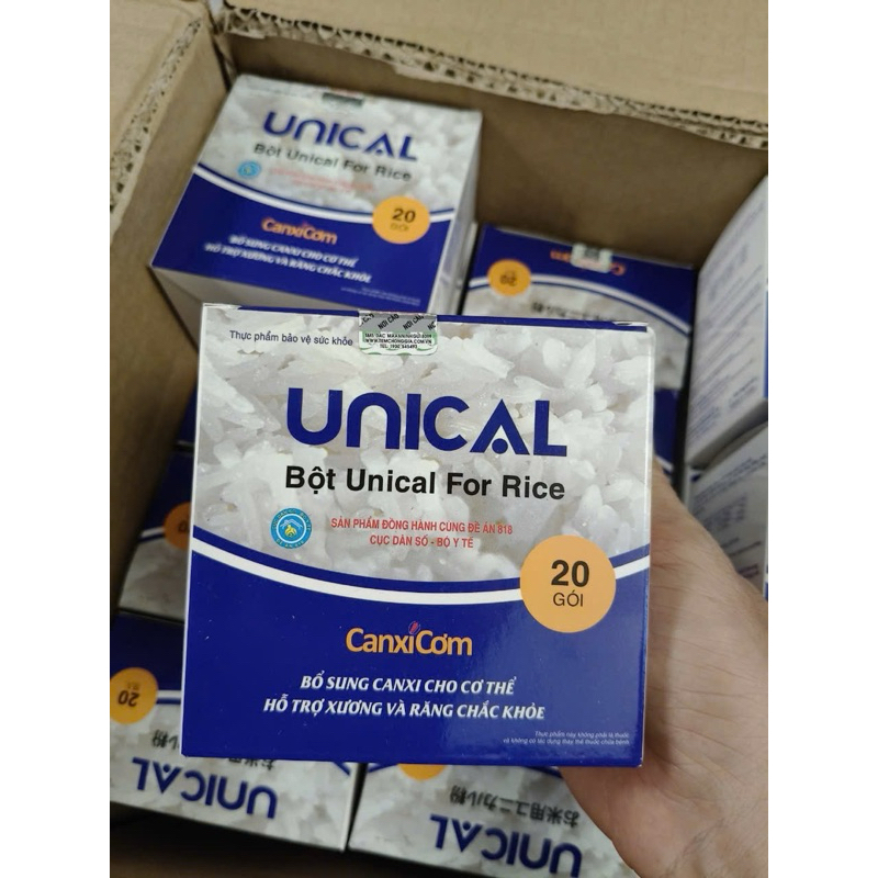 Canxi Cơm Unical Nhật Bản Bổ Sung Canxi Hữu Cơ Cho Bà Bầu Mẹ Bé Và Người Cao Tuổi