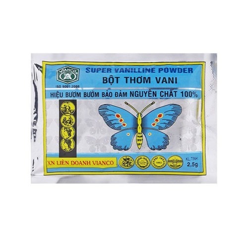 Bột Vani con bướm gói 2.5g