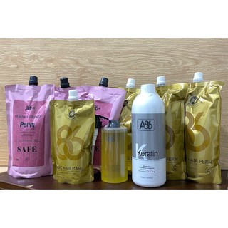 LẺ TÚI Uốn A KHỎE MÀU VÀNG A86 không cần canh mềm hóa Hương socola dành cho tóc khỏe 1000ml