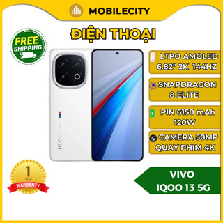 Điện thoại Vivo iQOO 13 5G - Snapdragon 8 Elite (BHV 12 tháng) Giá rẻ - MobileCity