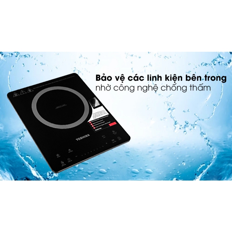 Bếp từ Toshiba IC-20S4PV công suất 2000w, IC-20S1PV công suất 2000w kính ceramic