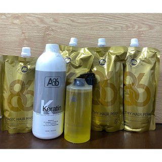 Dập Uốn A86 Hương Socola không căn mềm hóa dành cho tóc khỏe túi B vàng 1000ml