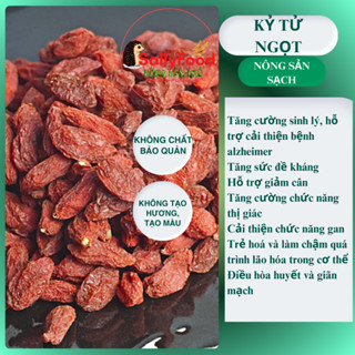 1kg Kỷ Tử Ngọt Hạt 500g 250g Câu Kỷ Tử Đỏ Sấy Khô Ninh Hạ Hàng Loại 1 – Trà Kỷ Tử Dưỡng Nhan Sỉ - Nông Sản Quê SallyFood