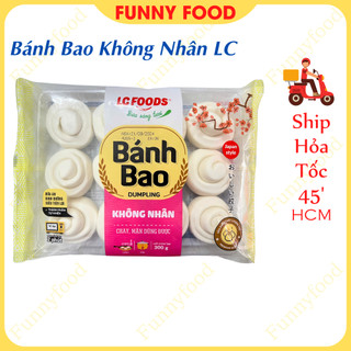 Bánh Bao Không Nhân LC – 12 Cái – 300G – Món Chiên, Ăn Vặt – Funnyfood