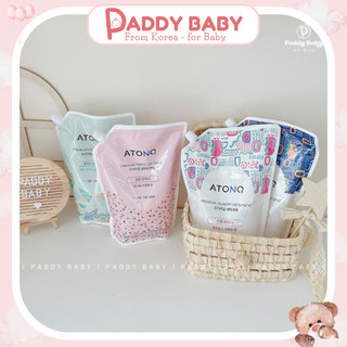  Túi nước giặt ATONO2 thuần chay cao cấp Hàn Quốc cho bé từ 0m+  1000ml  