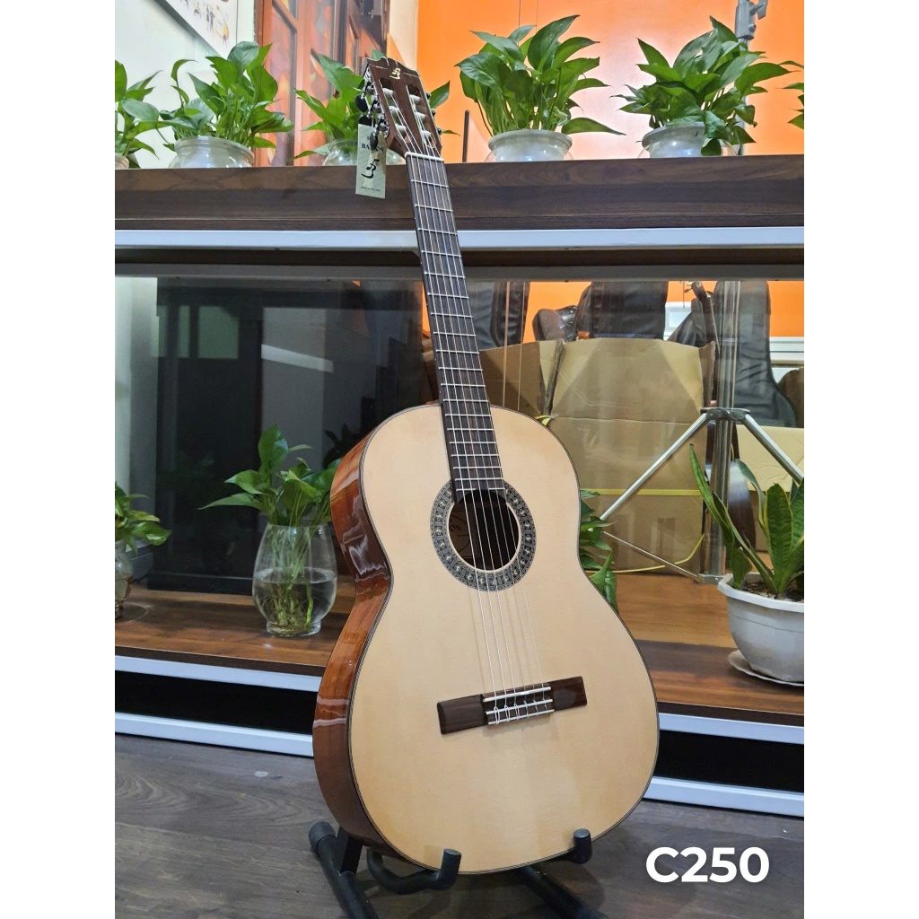 Guitar Ba Đờn C250- Guitar Classic- Guitar mới - Nhạc cụ Music Talent