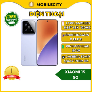 Điện thoại Xiaomi 15 5G - Snapdragon 8 Elite (BHV 12 tháng) Giá rẻ - MobileCity