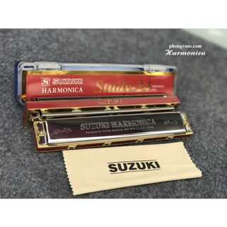 Kèn Harmonica Tremolo Suzuki Study 24 holes