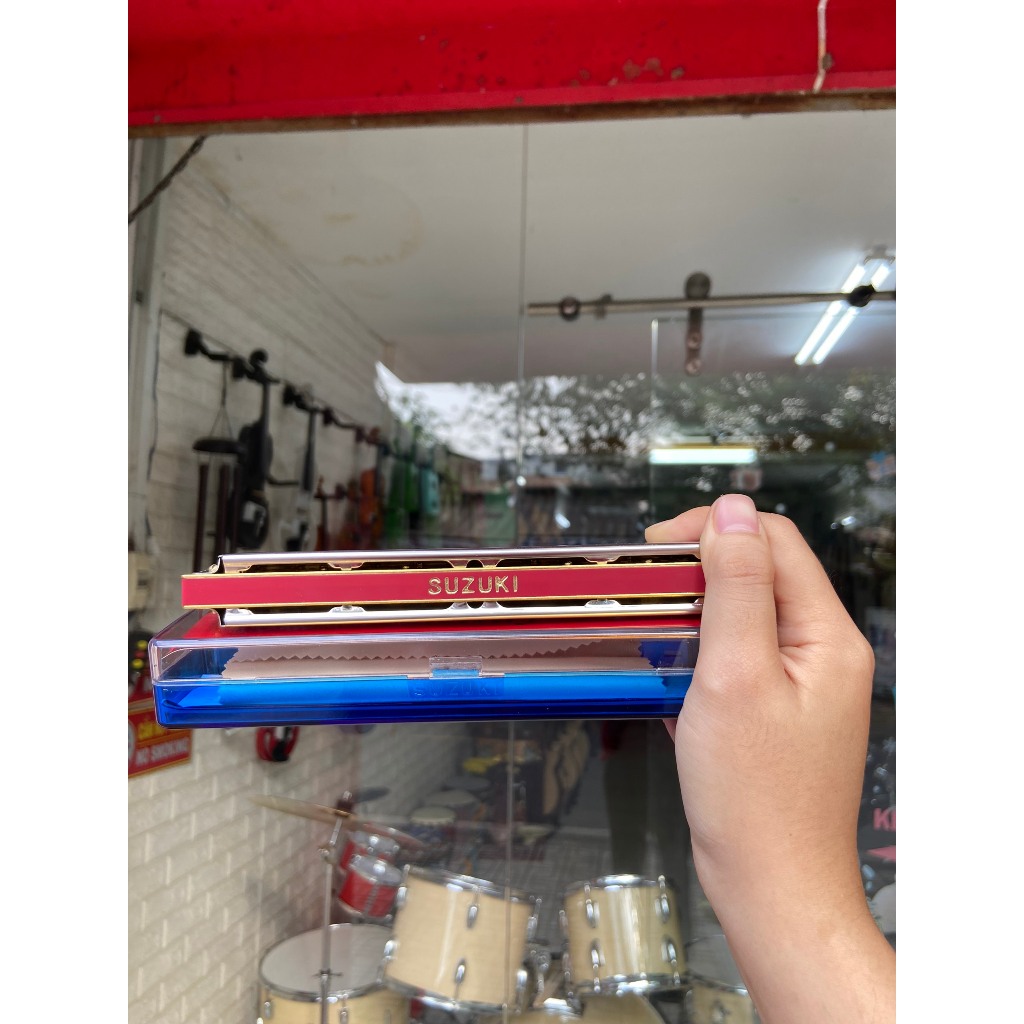 Kèn Harmonica Tremolo Suzuki Study 24 holes