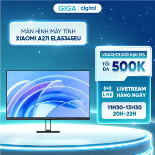 Màn hình máy tính Xiaomi Monitor A27i EU ELA5345EU - Độ phân giải Full HD, tấm nền IPS - Hạn chế ánh sáng xanh