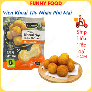  Viên Khoai Tây Nhân Phô Mai – Phô Mai Mozzarella – Món Chiên Ăn Vặt – Funnyfood 