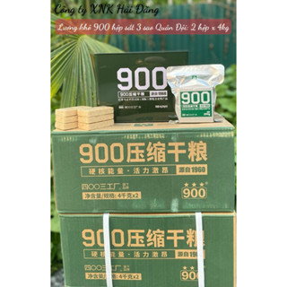 01 hộp lương khô 4kg hộp sắt quân đội Trung Quốc 3 sao 900 có Freeship Extra (Sỉ ib giá đẹp)
