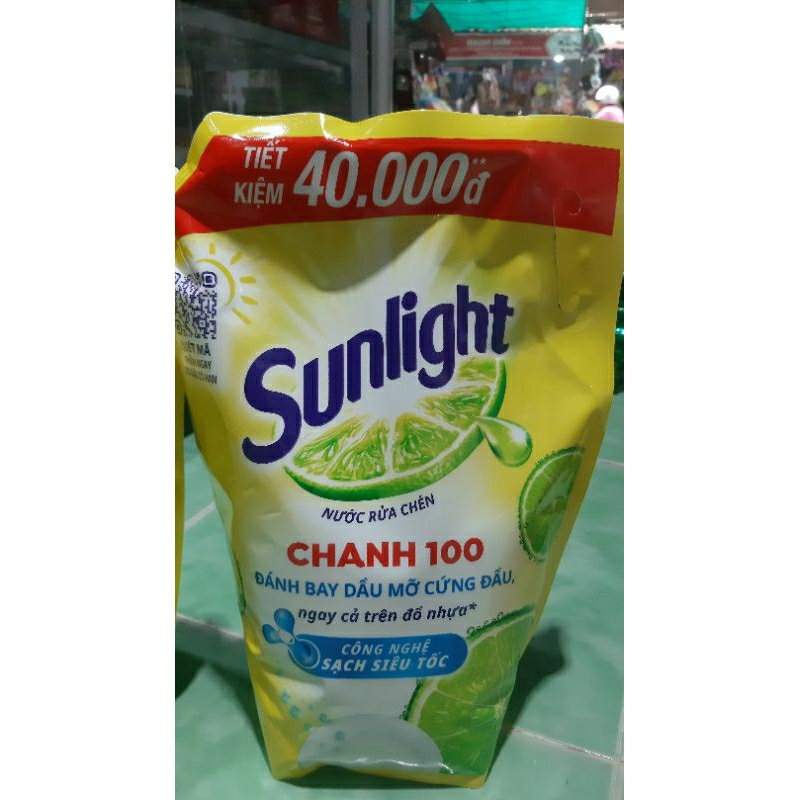 NƯỚC RỬA CHÉN SUNLIGHT TÚI