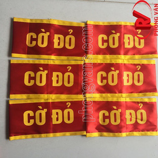 Băng cờ đỏ đeo tay