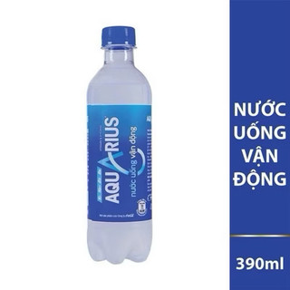 lốc 6 chai nước khoáng bù nước thể thao Aquarius - 390ml
