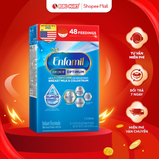 Sữa Enfamil Enspire Optimum Giúp Phát Triển Não Bộ Hỗ Trợ Miễn Dịch Tự Nhiên Cho Bé Hộp 850g - Bibomart