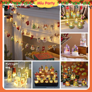  Đèn Led NOEL Đèn Trang Trí Giáng Sinh -.Pin - Miu Party 