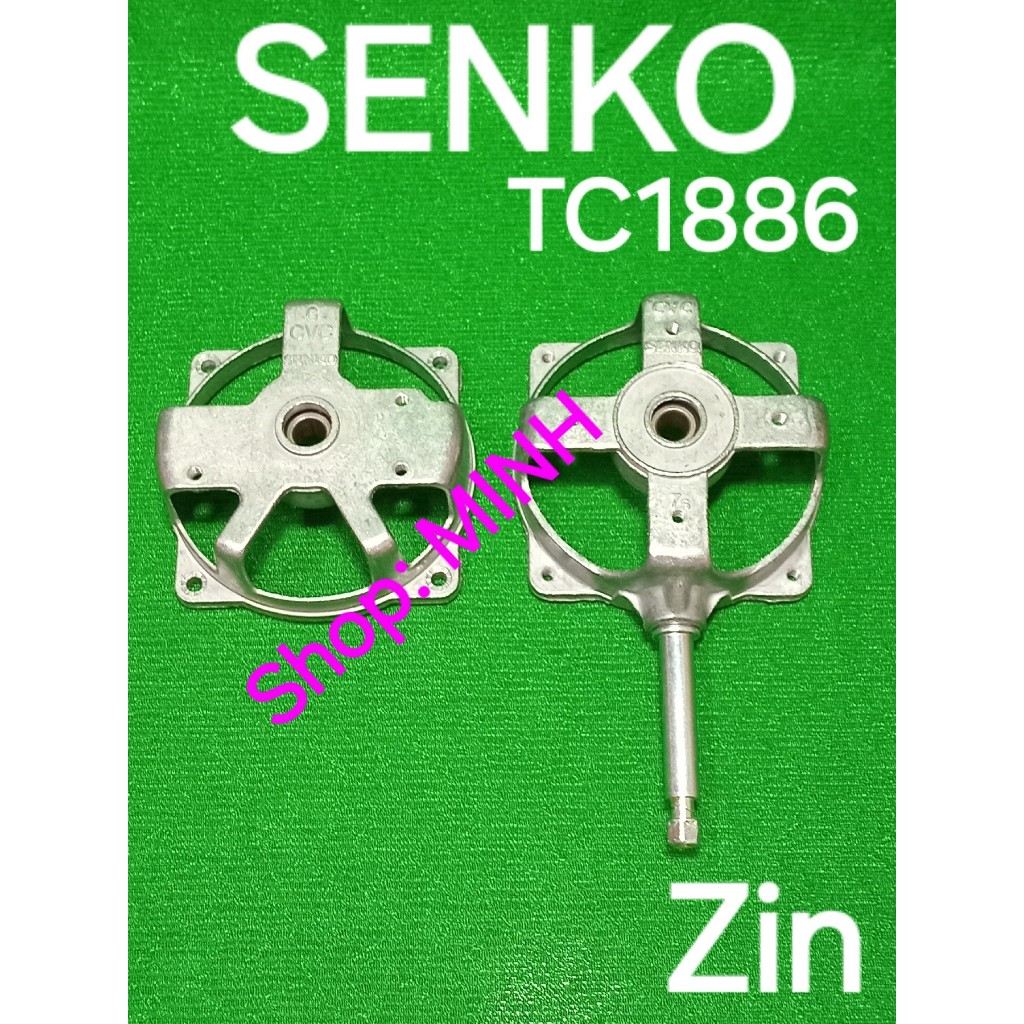 ỐP NHÔM quạt Senko TC1886 zin theo máy – BỘ CHỤP NHÔM KÈM BẠC TI, bộ kẹp nhôm quạt treo B5 Senko