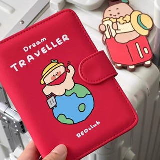Ví đựng hộ chiếu hình gấu hoạt hình dễ thương, ví đựng vé máy bay, hộ chiếu và các giấy tờ tùy thân Passport Holder