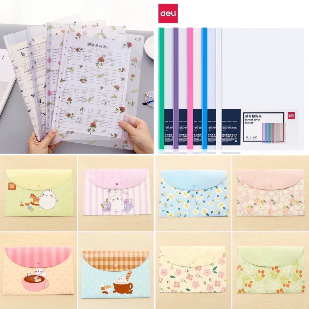 TÚI FILE A4 ĐỰNG TÀI LIỆU, KẸP FILE A4