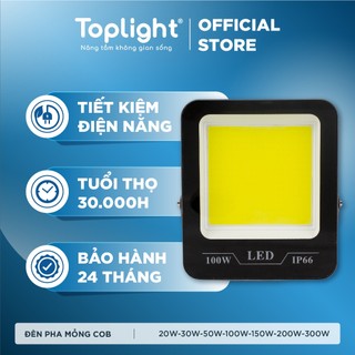 ĐÈN PHA LED TOPLIGHT SIÊU MỎNG SIÊU SÁNG 150W-300W