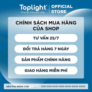 ĐÈN PHA LED TOPLIGHT SIÊU MỎNG SIÊU SÁNG 150W-300W