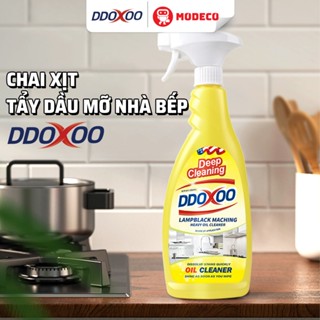 Tẩy Dầu Mỡ Nhà Bếp DDOXOO Modeco - Làm Sạch Máy Hút Mùi, Mặt Bếp, Tường Gạch Ốp, Bồn Rửa Bát An Toàn Tiện Lợi Hiệu Quả
