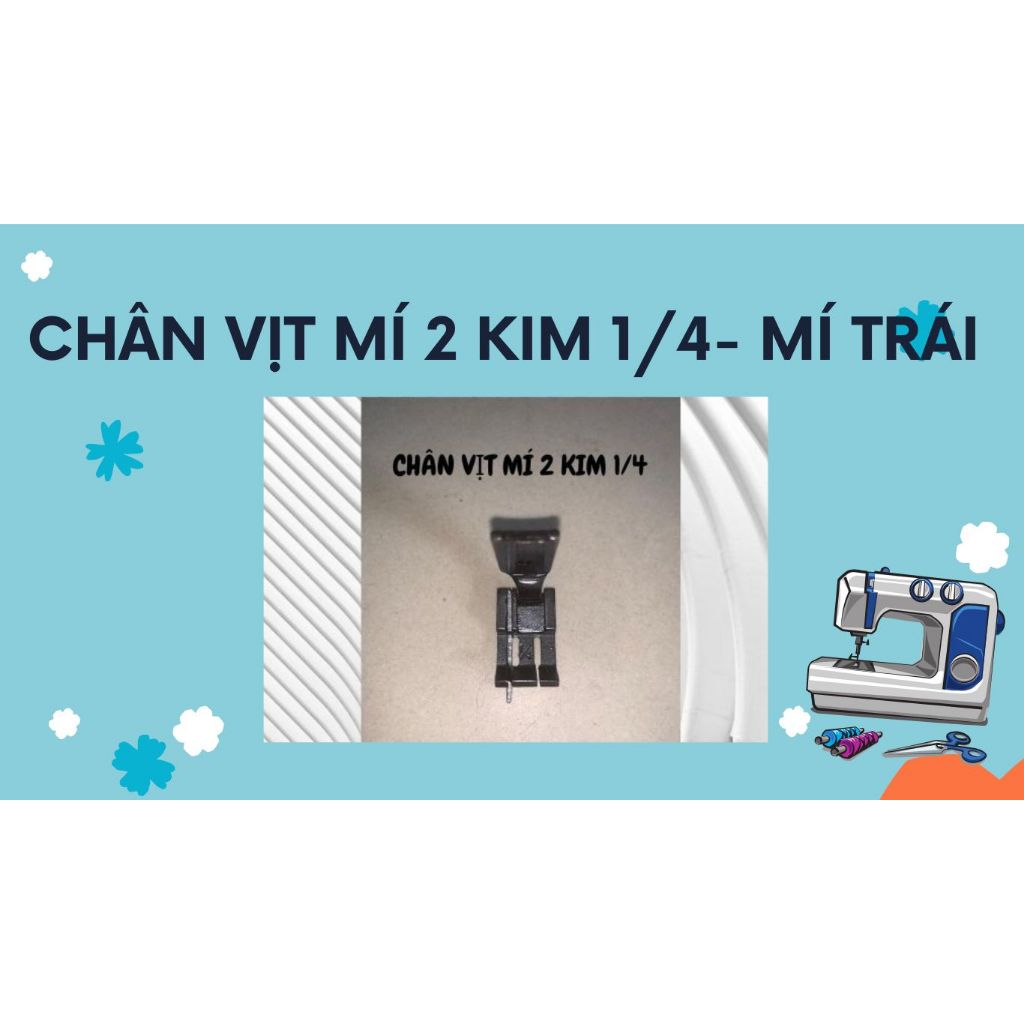 CHÂN VỊT MÍ 2 KIM 1/4- MÍ TRÁI