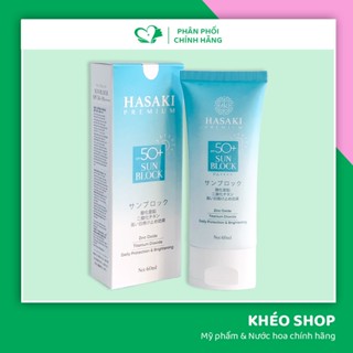 Kem Chống Nắng Phổ Rộng HASAKI Premium Sun Block SPF 50+ PA++++ - 60ml