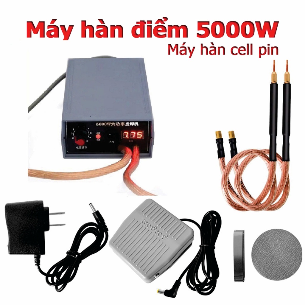 Máy hàn điểm hàn Cell Pin mini PE26-5000W