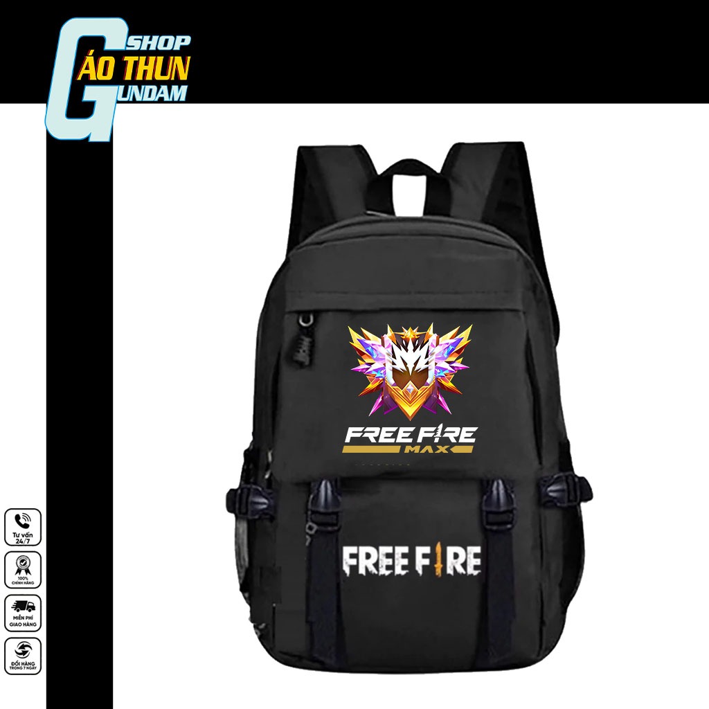 Balo garena free fire , balo học sinh nam - cặp học sinh cấp 2 , cấp 3 dành cho cả nam và nữ