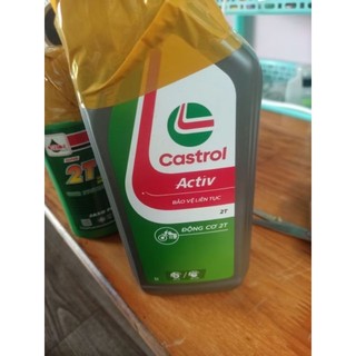 Nhớt 2 thì castrol activ 1lit