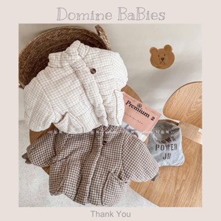 Áo khoác trần bông siêu dày lót nỉ mùa đông phong cách Hàn Quốc cho bé trai bé gái  80-110cm