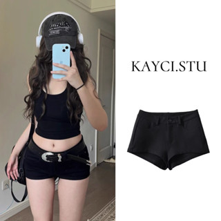 [UMI SUPER SHORT] Quần Đùi Cạp Trễ Đáy Ngắn Chất Umi Co Dãn ôm tôn dáng - KAYCI.STU